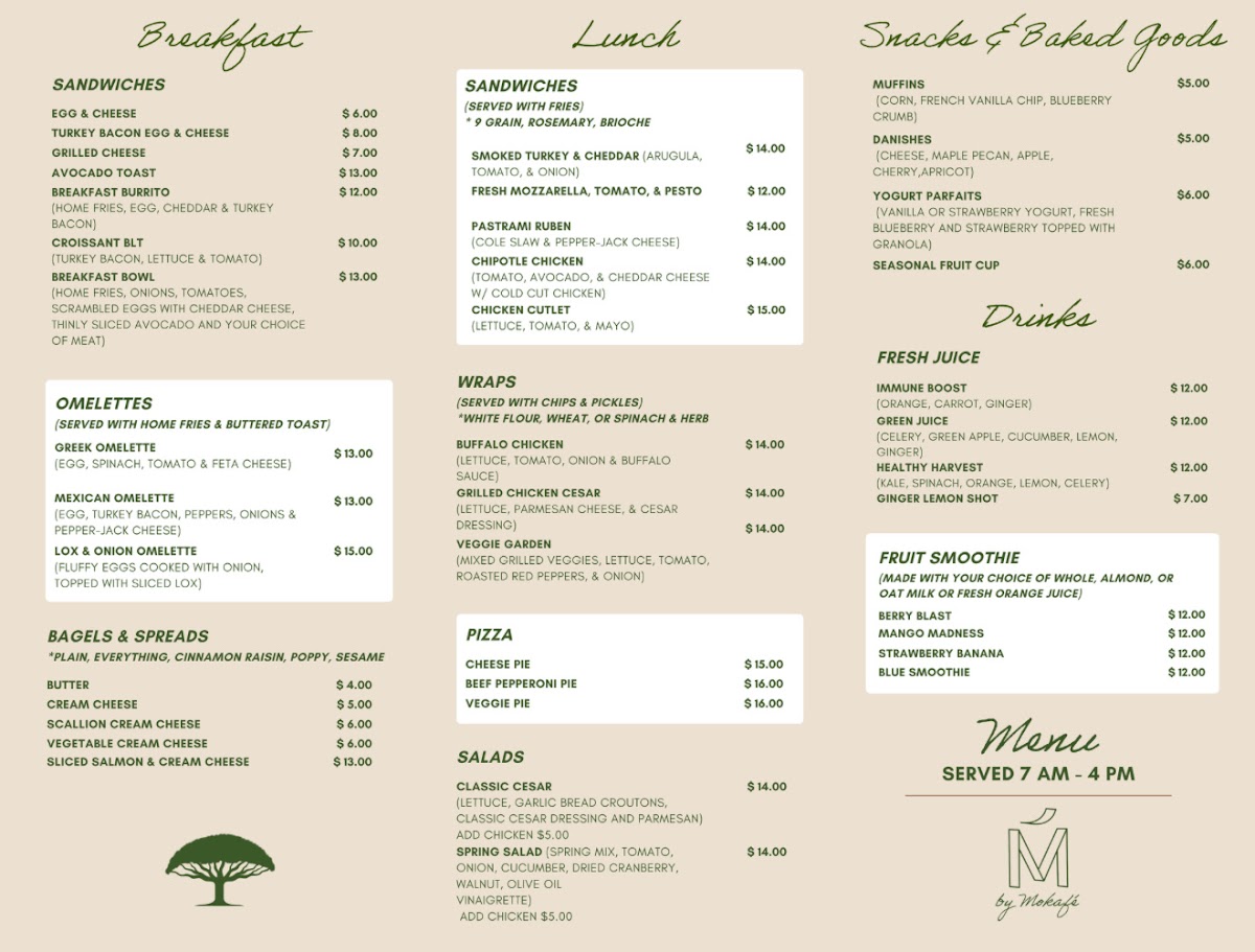 Menu M By Mokafé-1