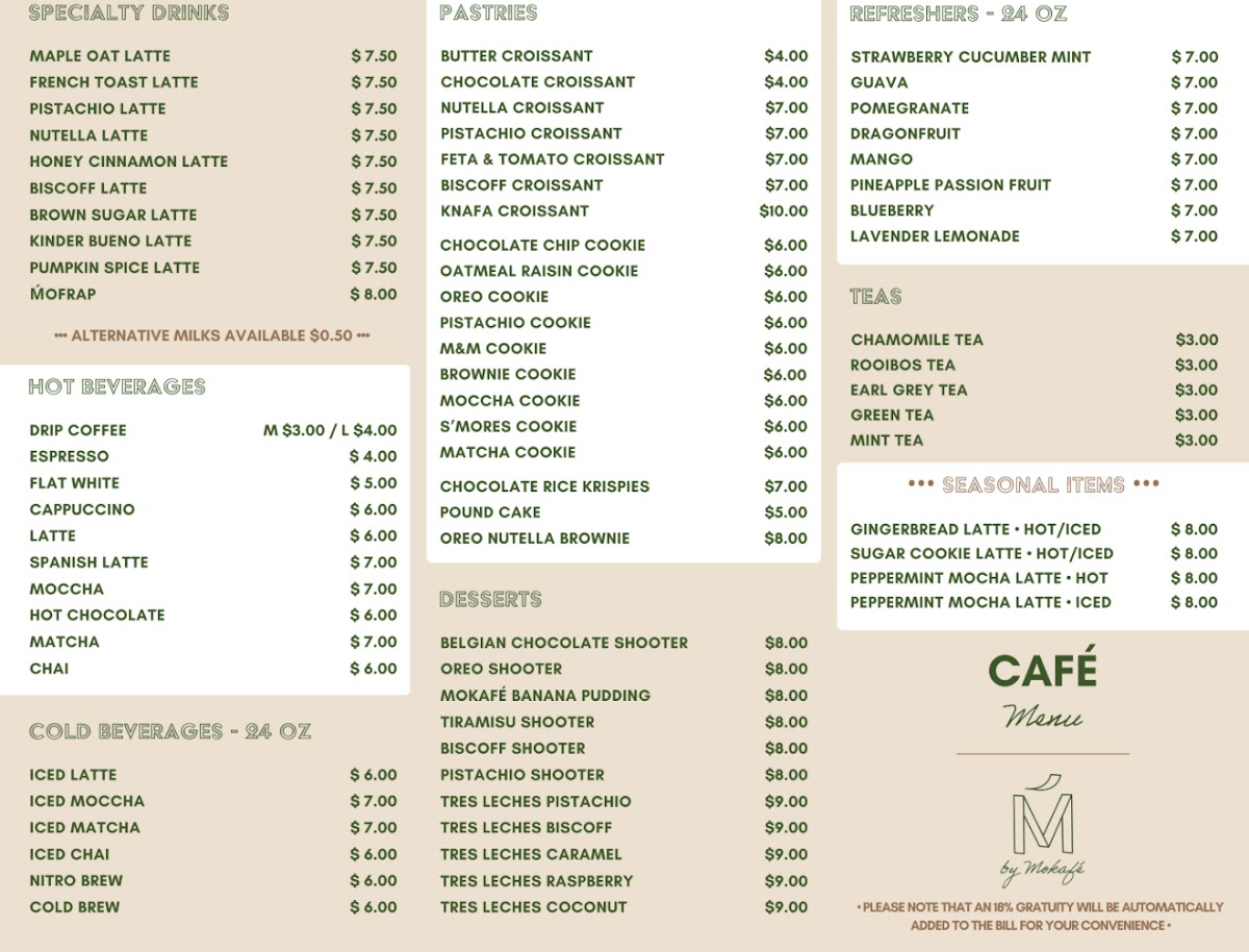 Menu M By Mokafé-2